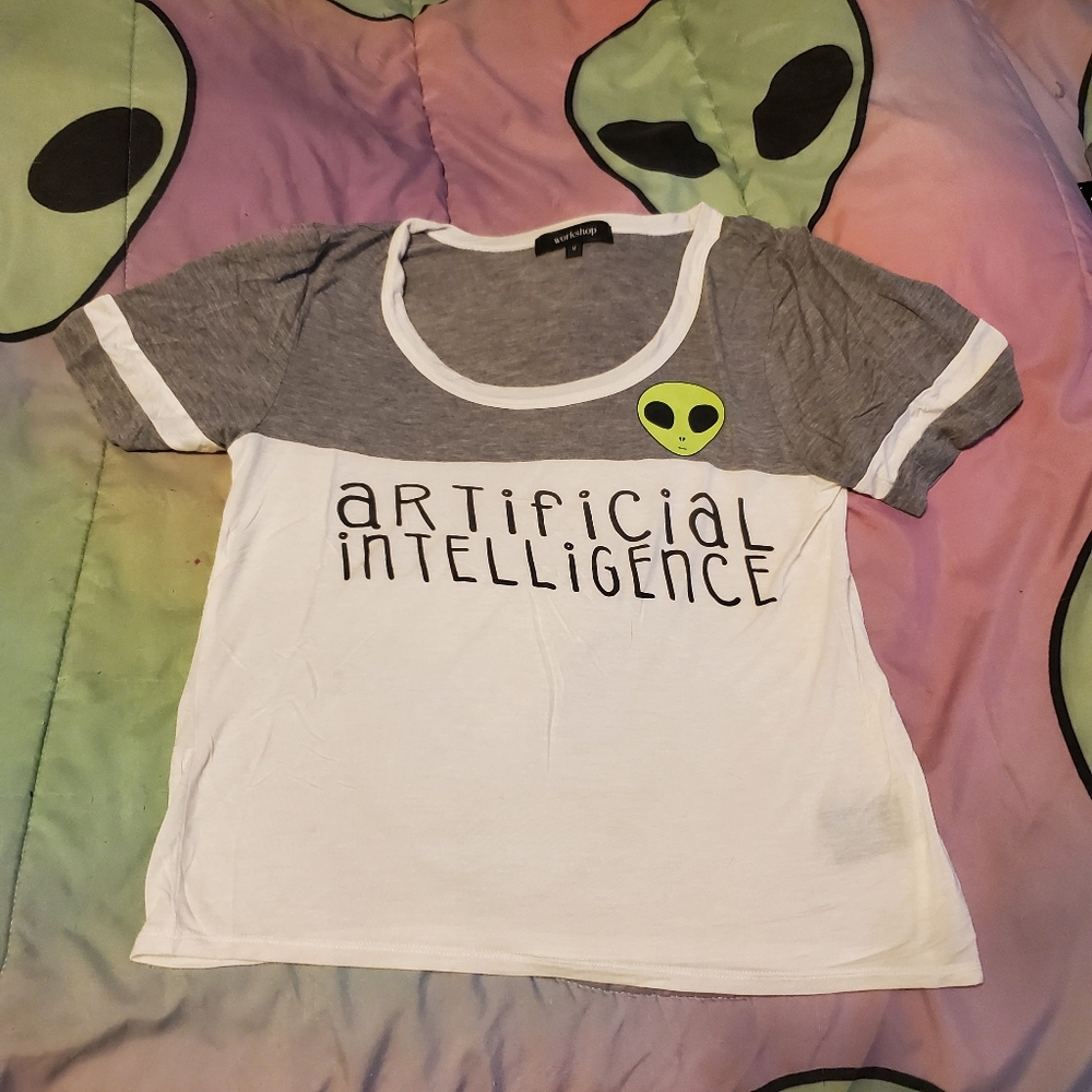 Alien artifical intelligence tee
